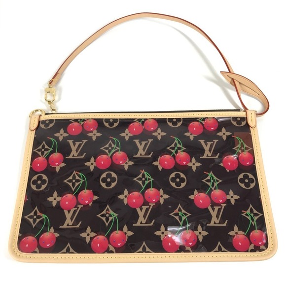 Louis Vuitton LV TM On the Go by Takashi Murakami bag brown leather - Picture 12 of 15